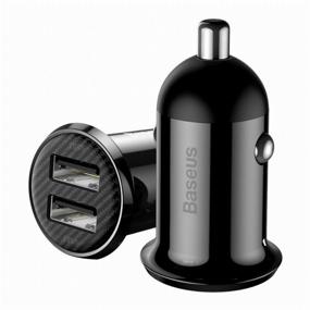 img 2 attached to Car charger Baseus Grain Pro Car Charger (CCALLP-01), Dual USB, 4.8A, black