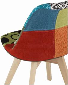 img 2 attached to Chair set STOOL GROUP Frankfurt patchwork, solid wood/textile, 4 pcs., color: patchwork