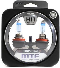 img 1 attached to Car halogen lamp MTF Light Iridium HRD1211 H11 12V 55W PGJ19-2 4100K 2 pcs.