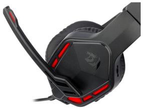 img 2 attached to Computer headset Redragon Themis, black/red