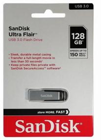 img 2 attached to SanDisk Ultra USB 3.0 Flash Drive 128GB x 1 Black