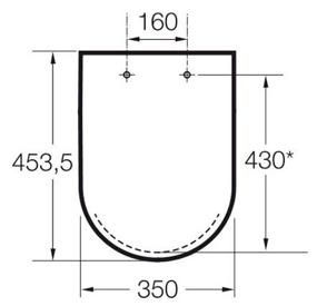 img 2 attached to 🚽 Toilet Seat Cover: Roca 801472004 Duroplast with Microlift White - Effective Hygiene Solution