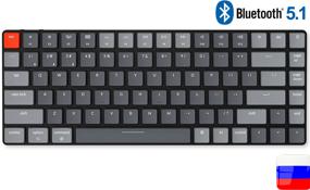 img 2 attached to Keychron K3 Wireless Ultra-Slim Mechanical Keyboard, 84 Keys, RGB Backlit, Orange Switch
