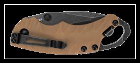 img 2 attached to 🔪 Kershaw Shuffle Knife II Tan: Versatile & Practical Multifunctional Tool for Everyday Use