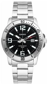 img 2 attached to Wrist watch CASIO MTP-VD01D-1B quartz, waterproof, backlit hands