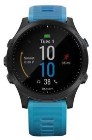 img 2 attached to Garmin Forerunner 945 HRM Wi-Fi NFC Smart Watch, Blue