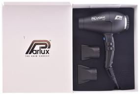 img 2 attached to 💇 Parlux Alyon Ionizer Hair Dryer - Matte Black