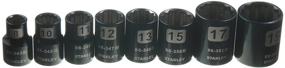 img 2 attached to Socket set STANLEY 0-94-606, 9 pcs, black