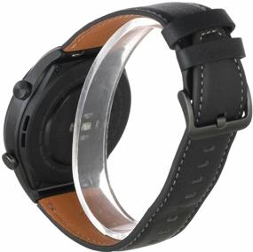 img 2 attached to Smart watch Xiaomi Watch S1 Wi-Fi Global for Russia, Black/Black leather strap + black fluoroplast strap
