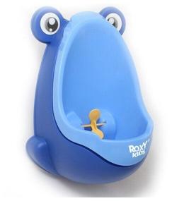 img 2 attached to 🐸 Голубая прикормка-уринал Frog для детей от ROXY-KIDS