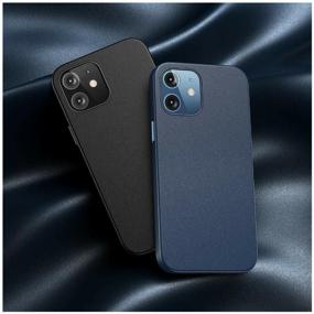 img 2 attached to Baseus Original Magnetic Leather Case for iPhone 12 mini 5.4" 2020 Black LTAPIPH54N-YP01