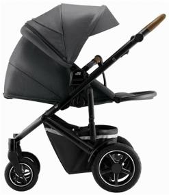 img 2 attached to Beez's Choice: Universal Stroller Britax Roemer Smile 3, 2-in-1 - Midnight Grey (1 Box)