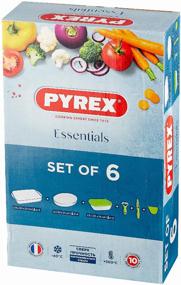 img 2 attached to 🍳 Pyrex 6-Piece Cookware Set for Baking - Model 912S756OK/2018