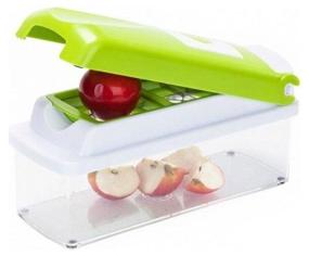 img 2 attached to Vegetable cutter with interchangeable nozzles Plus NicerDicer