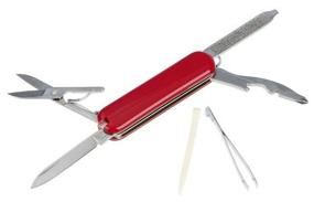 img 2 attached to 🔪 VICTORINOX Rambler Red Multitool Keychain: Compact and Versatile