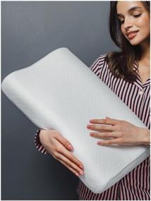 img 2 attached to Orthopedic sleep pillow Memory Foam Sortex with memory effect 60x40x13cm