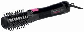img 2 attached to Rowenta CF 9522 Hair Dryer in Stylish Black and Pink Color