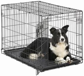 img 2 attached to Dog Cage Midwest iCrate 1536 91x58x64 cm black