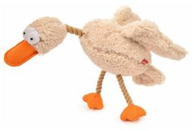 img 2 attached to Toy for dogs GiGwi Dog Toys Duck (75037), beige