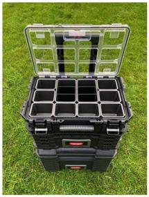 img 1 attached to Органайзер KETER Organizer 22 (17206659), 56.4x35x12.8 см, 22&quot;&quot; , черный