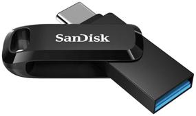 img 1 attached to 💾 SanDisk Ultra Dual Drive Go USB Type-C 512 GB - High-Speed Portable Storage Solution in Sleek Black Design