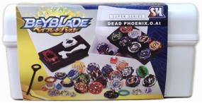 img 1 attached to BEYBLADE set with 8 spinning tops in a box case / Beyblade toy / Spinning top toy beyblade / Beyblade
