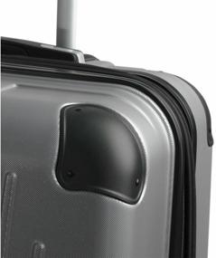 img 2 attached to WENGER suitcase, plastic, support legs on the side, reinforced corners, 92 l, size L, gray