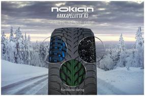 img 2 attached to Nokian Tires Hakkapeliitta R3 SUV 225/60 R18 104R winter