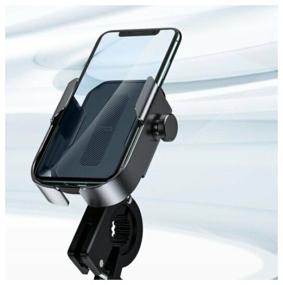 img 2 attached to 🏍️ Secure Your Motorcycle with Baseus Armor Gravity Holder Base – Black