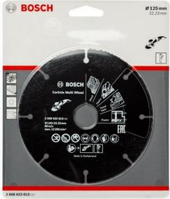 img 2 attached to Cutting disc BOSCH Multi Wheel 2608623013, 125 mm 1 pc.