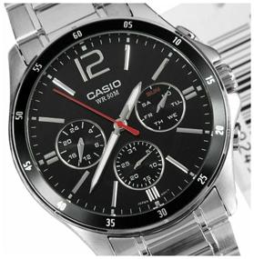 img 1 attached to Wrist Watch CASIO MTP-1374D-1A Quartz, waterproof, arrow light