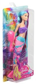 img 2 attached to Doll Barbie Dreamtopia GTF37/38/39 mermaid