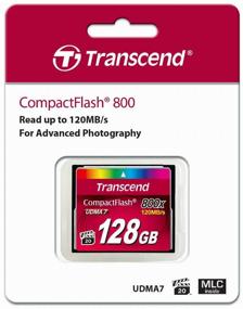 img 2 attached to Трансценд компактная флеш-карта памяти 128 ГБ, чтение/запись 120/60 МБ/с
