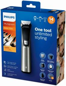 img 1 attached to 💇 Philips MG7745/15 Series 7000: Sleek Silver/Black Grooming Essential