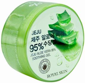 img 2 attached to Royal Skin JEJU Aloe Vera 95% Soothing Gel, 300 ml, 429 g