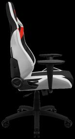 img 2 attached to Gaming chair ThunderX3 XC3, upholstery: faux leather/textile, color: Ember Red