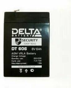 img 2 attached to DELTA Battery Battery DT 606 6V 6 h