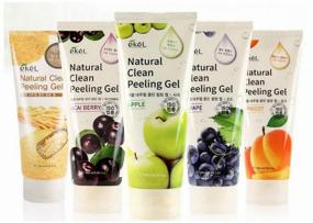 img 1 attached to Ekel Natural Clean Peeling Gel Grape with grape extract, 100 ml