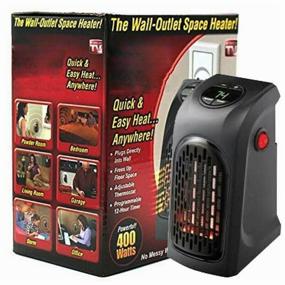 img 2 attached to Portable electric heater with remote control Handy Heater (400 W)