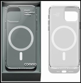 img 2 attached to Silicone COMMO Shield Case for iPhone 11 Pro with Wireless Charging Support, Clear