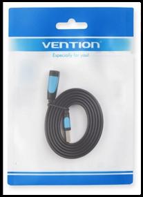 img 2 attached to Vention USB 3.0 AM/AF extension cable, flat (VAS-A13), 1.5 m, black