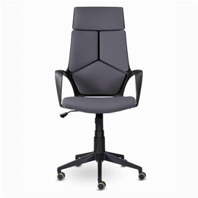 img 1 attached to 🪑 Brabix Prime EX-515 Office Chair | Textile Upholstery | Black