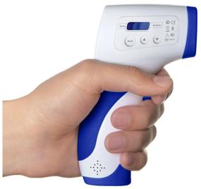 img 1 attached to Thermometer Sensitec NF-3101 white/blue