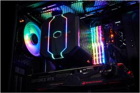 img 2 attached to CPU cooler Cooler Master MasterAir MA620M, black/RGB