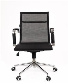 img 1 attached to 🪑 Everprof Opera LB T Office Computer Chair - Comfy Textile Upholstery, Elegant Black Design