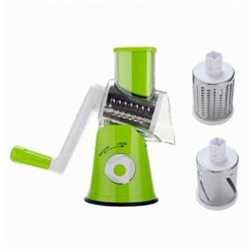 img 2 attached to 🥕 Versatile Manual Vegetable Cutter / Mechanical Grater for Fruits and Vegetables / 3-in-1 Manual Chopper / Essential Kitchen Utensils and Supplies