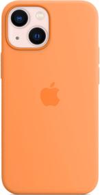 img 2 attached to Apple MagSafe silicone case for iPhone 13 mini, spring mimosa