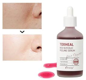 img 2 attached to Esthetic House Toxheal Red Glycolic Peeling Serum - Face Peeling Serum, 100 ml