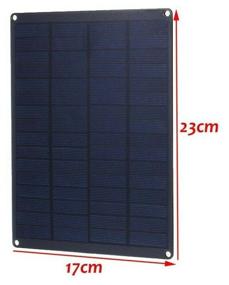 img 2 attached to Солнечная панель для зарядки с USB выходом и зарядкой для автомобиля Aspect Solar Charger Panel 25W