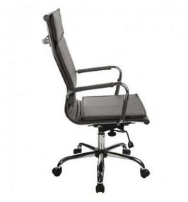 img 2 attached to 🪑 Executive Bureaucrat Computer Chair CH-993: Imitation Leather Upholstery (Black)